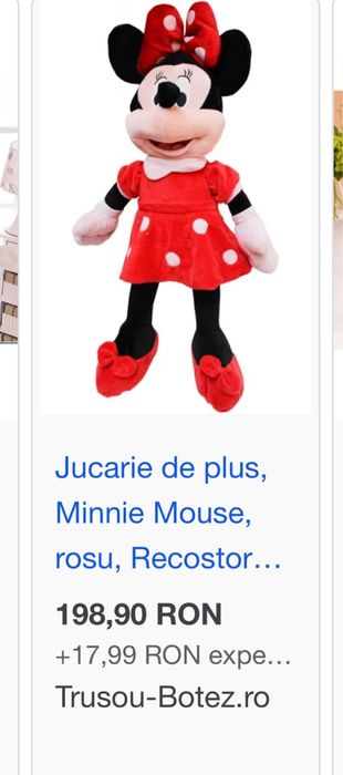 Minnie rosie 1 metru