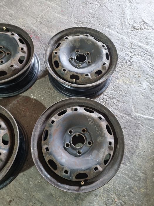 Set 4 x Jante tabla originale vw polo 9N 5x100 R14