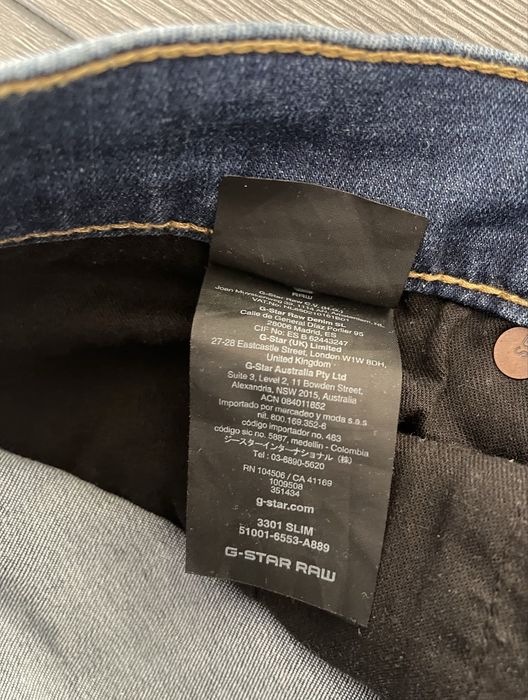 Blugi G Star originali 100% noi masura 31/32 slim