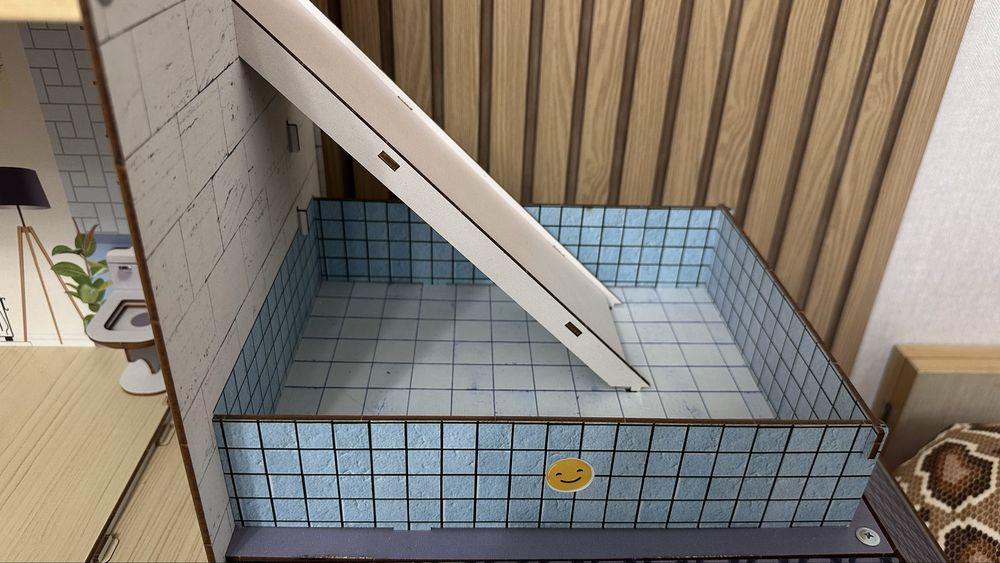 Детский деревянный домик для кукол