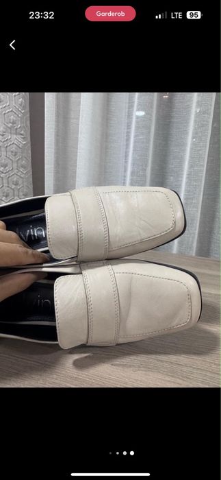 Кожаные лоферы Calvin Klein