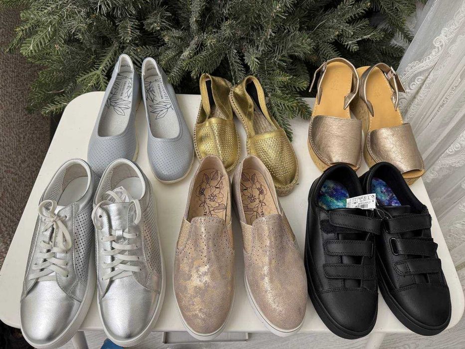 Новая кожаная обувь NEXT, TERVOLINA,  размер 39 /40/ 41