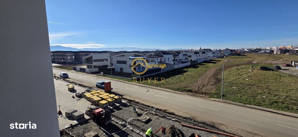 Ap cu 3 camere la etajul 2, incalzire in pardoseala, balcon si parcare