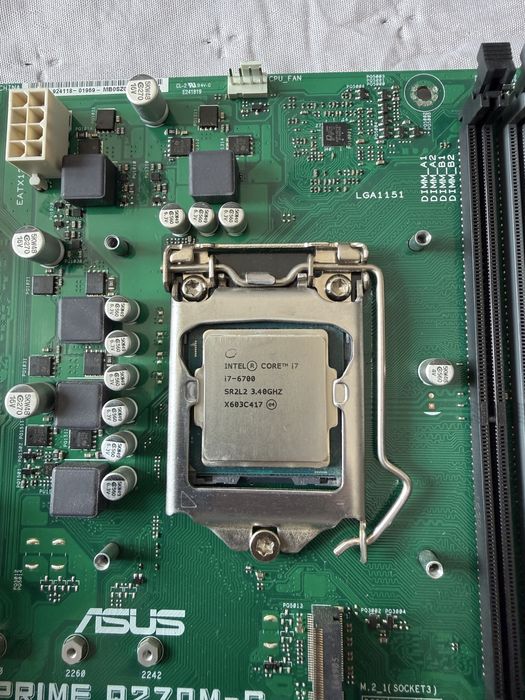 Kit i7-6700 + ASUS PRIME Q270M-C + Cooler
