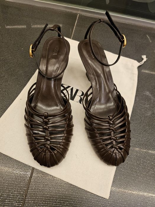 ZARA сандали платформа н.38