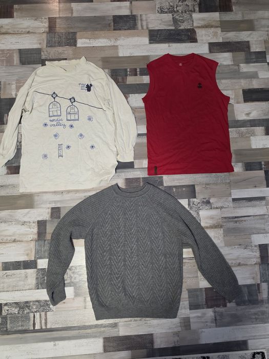 Set 7 haine bărbați mărimea M – cămăși, bluze și pulovere