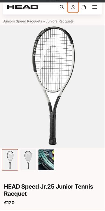 Тенис ракета HEAD JR 25 8-10