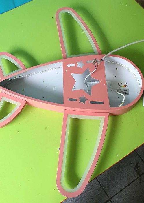 Модерна детска стая лед LED таванна лампа модерна анимационна самолет