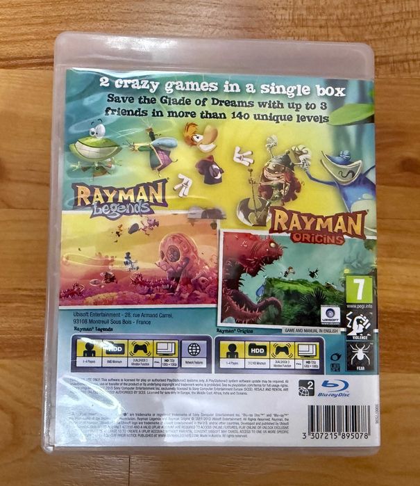 [ PS3 > Rayman Collection (Origins + Legends) за PlayStation 3