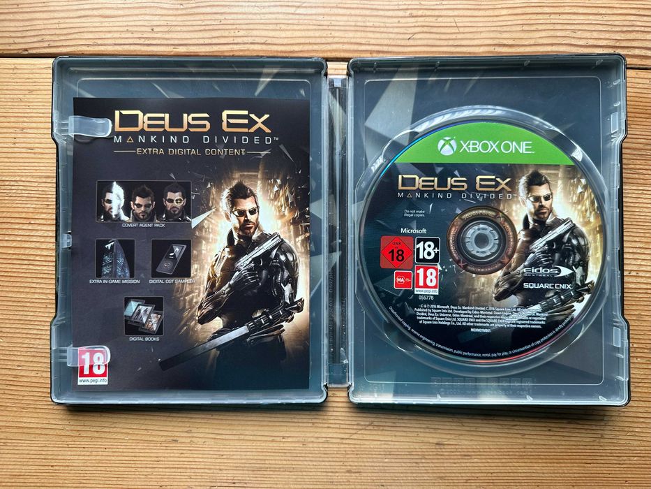 Deus Ex: Mankind Divided (Steelbook Edition) Xbox One Xbox Series S Xbox Series X