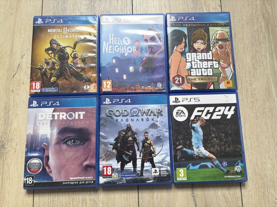 игры (диски) ps4-ps5