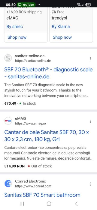 Cantar smart electronic bluetooth
