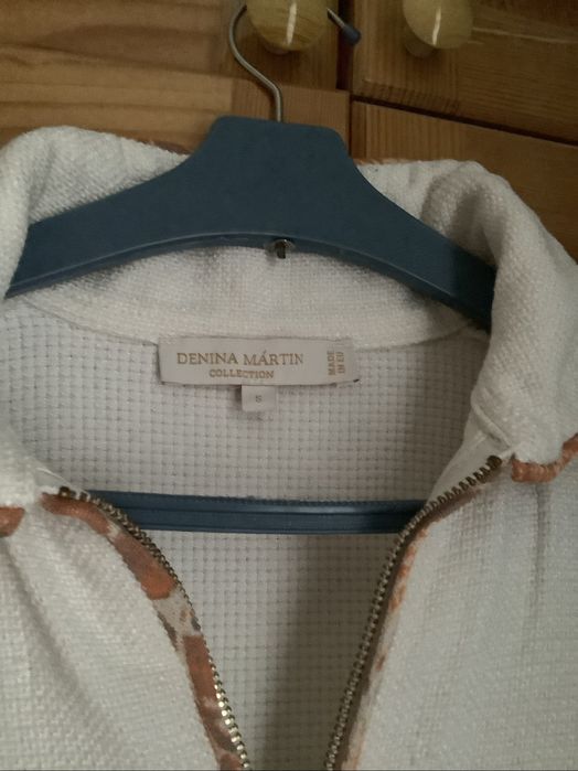 Къса бяла рокля от Denina Martin - S размер