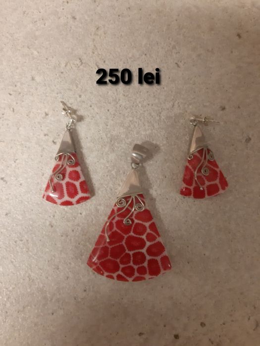 Argint cu pietre semipretioase