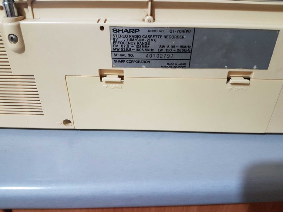 Vintage casetofon stare funcionala