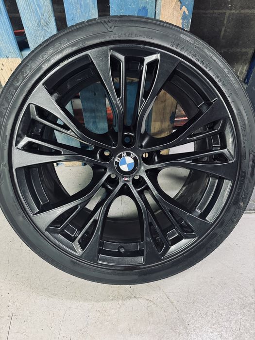 Jante Bmw X5 X6 R21 F15 F16 Originale 5x120 M599 Winrun 60% Negru Mat