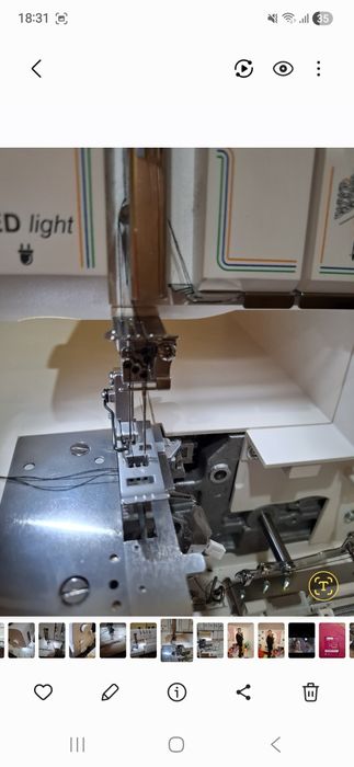 Masina de cusut uberdeck casnica