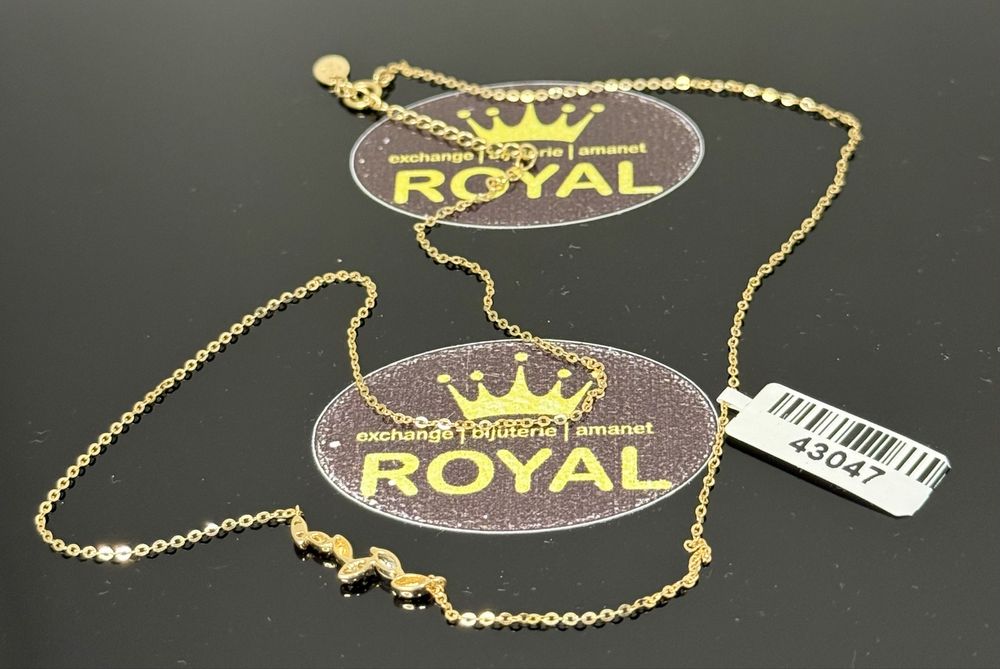 Bijuteria ROYAL : Lant AUR 14K NOU / 1.47 GR