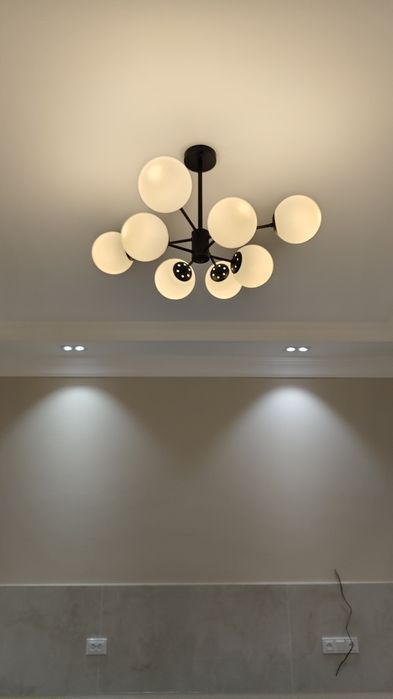 Установка - Лустра,Бра,Теливезор, Розетки, Включатель,Витишка,