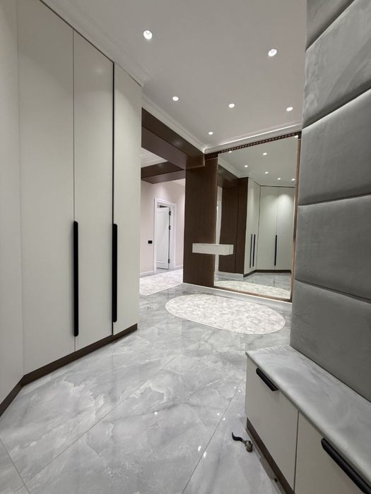 Новостройка Паркентский Макро 5-х новый евро ремонт мебелю техникой