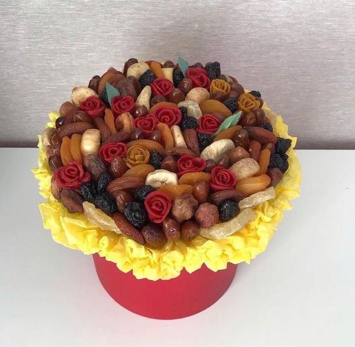 Букеты из сухофруктов