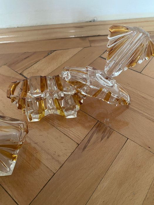 Set de parfum din cristal