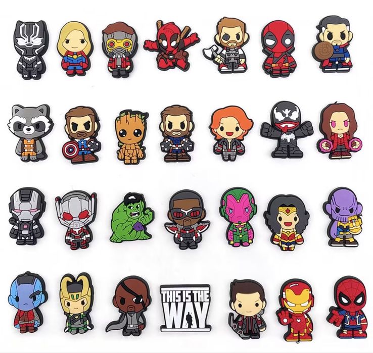MARVEL Джиббитс на CROCS
