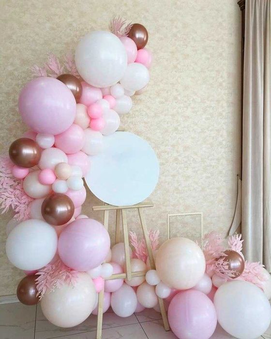 Украса за погача, кръщене, абитуриентски бал, рожден ден, балони