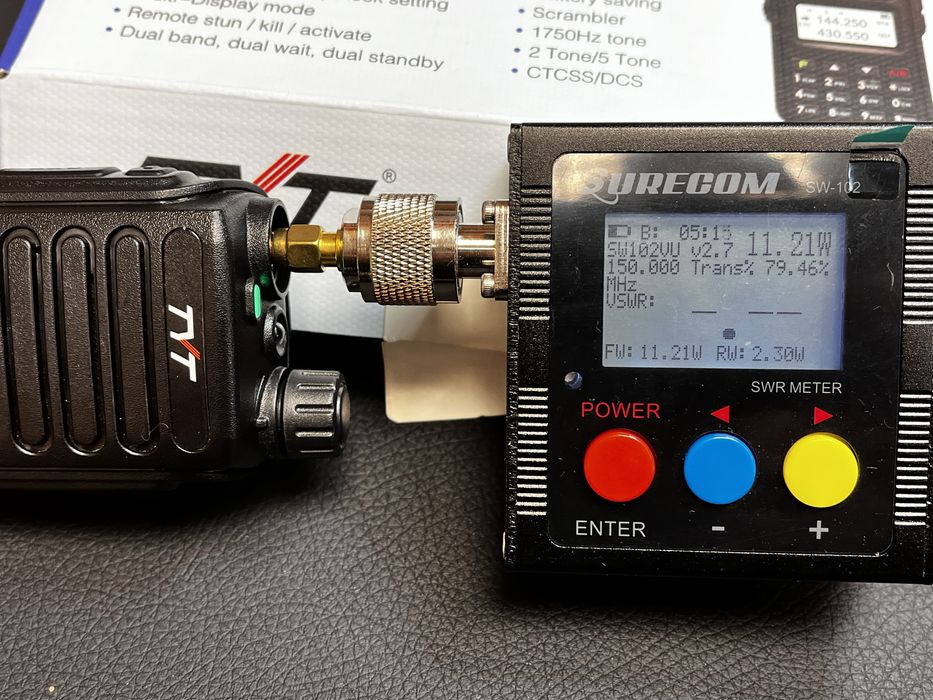 Радиостанция TYT TH-UV98 USB C walkie talkie  radiostation уоки токи