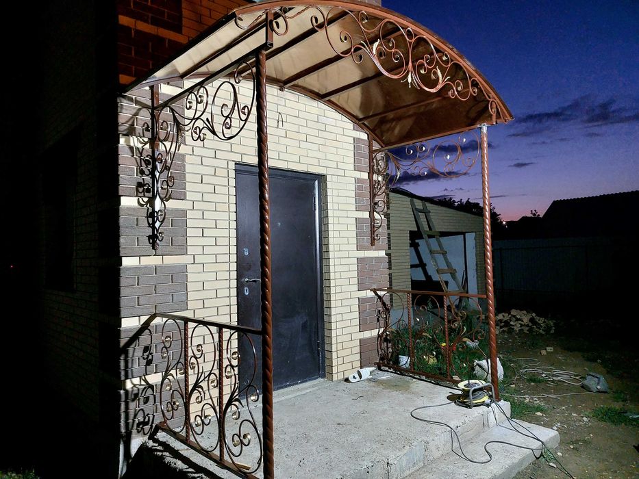 Входная группа из металла