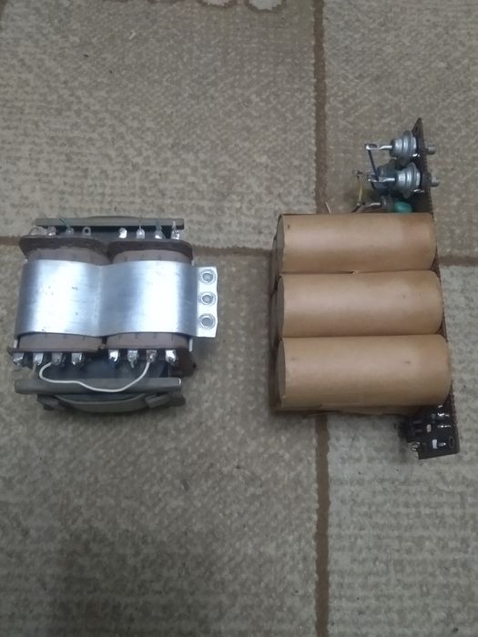 Усилитель Радиотехника У-101 стерео HI-FI.Трансформатор.Плата питания.