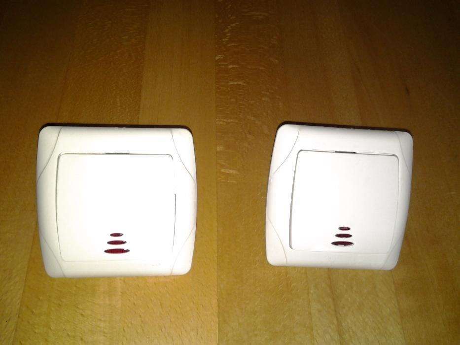 Intrerupator cu led dublu - simplu