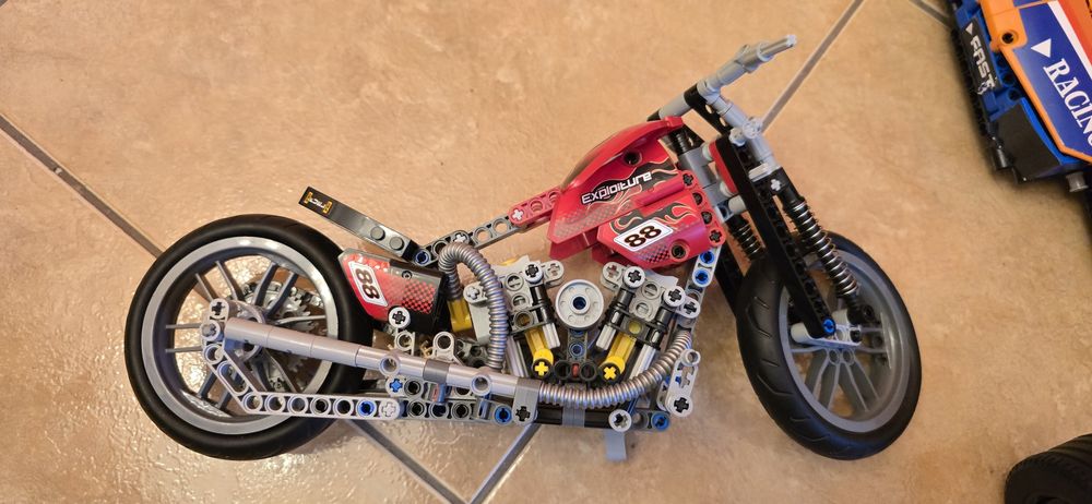 Masinuta motocicleta lego jucarii colectie