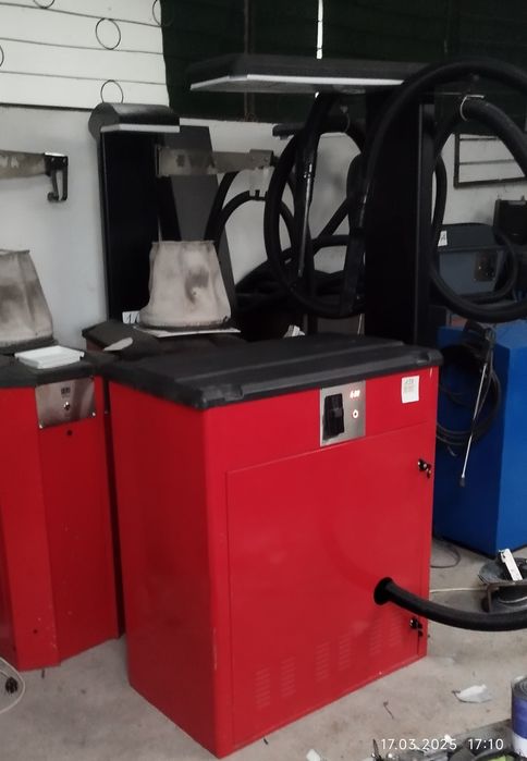 Прахосмукачка за автомивка на самообслужване с 2 поста.