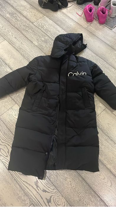 Geaca lunga L calvin klein