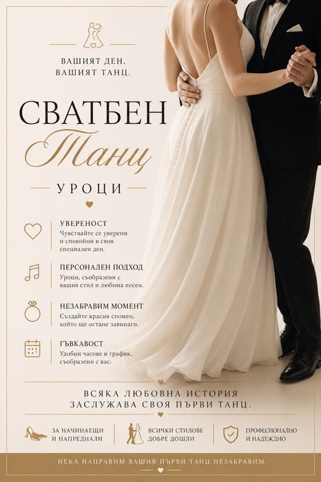 Сватбен танц - уроци