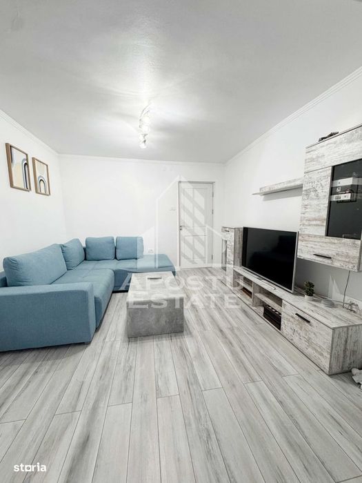 Apartament cu 2 camere de închiriat- centrala proprie, Județean