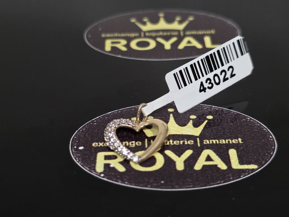 Bijuteria Royal: Pandantiv aur 14k/0.95 gr