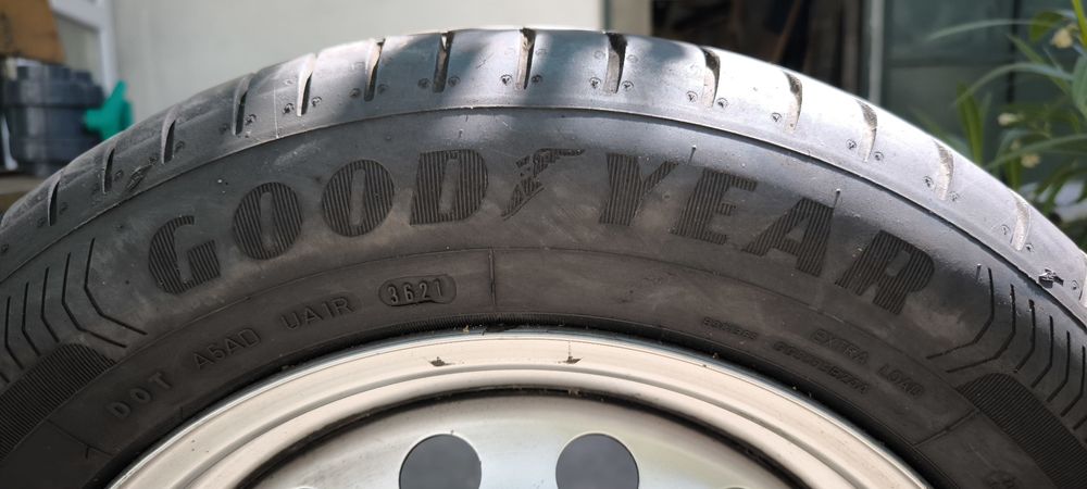 Летни Гуми Goog Year със стоманени джанти за Fiat Doblo 185/65R15  92T