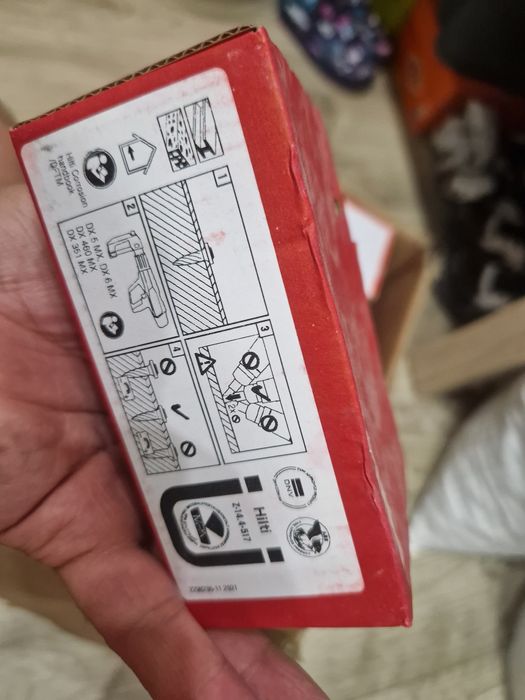 Гвозди на Hilti DX460