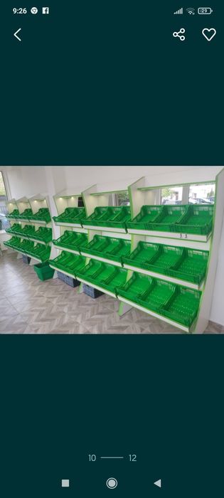 Стелажи за магазин за плод и зеленчук