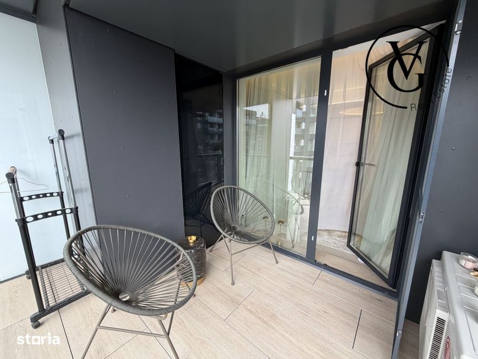 Apartament 3 camere mobilat lux | Cortina North |  Parcare inclusa |