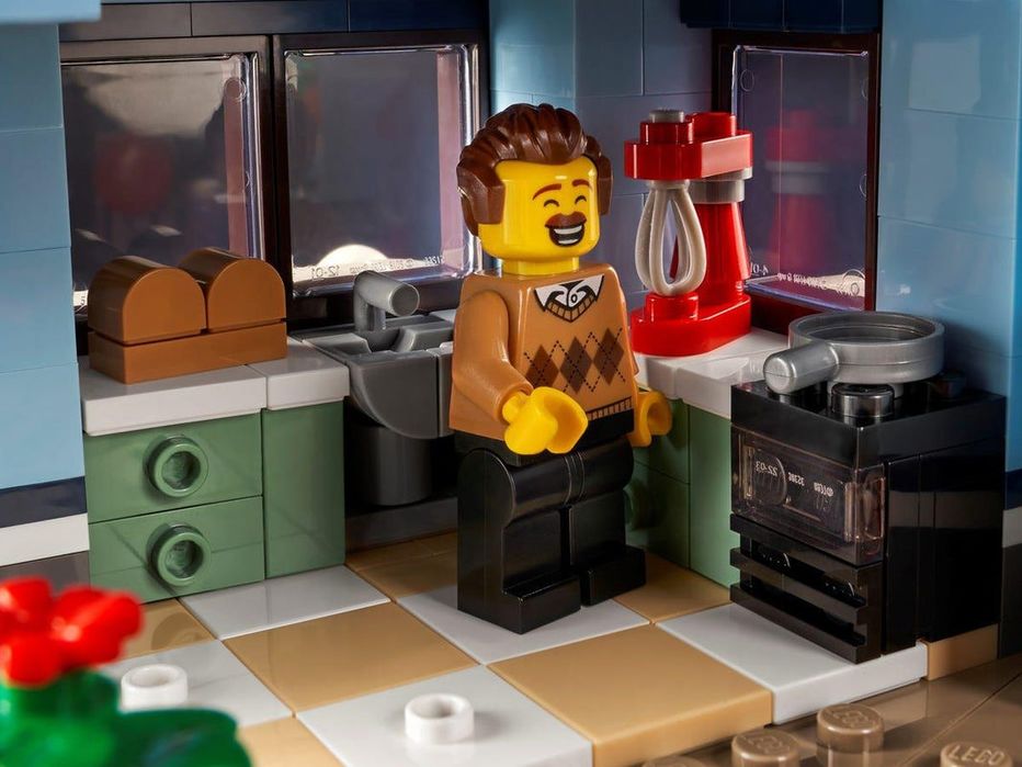 Lego 10293 Посещението на Дядо Коледа , Lego Icons , Lego Santa's Visit