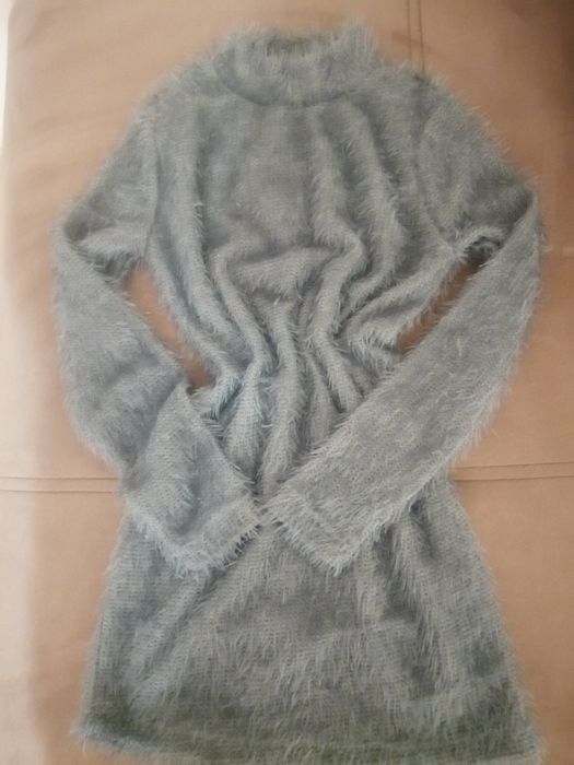 Дамски нов  сив пуловер