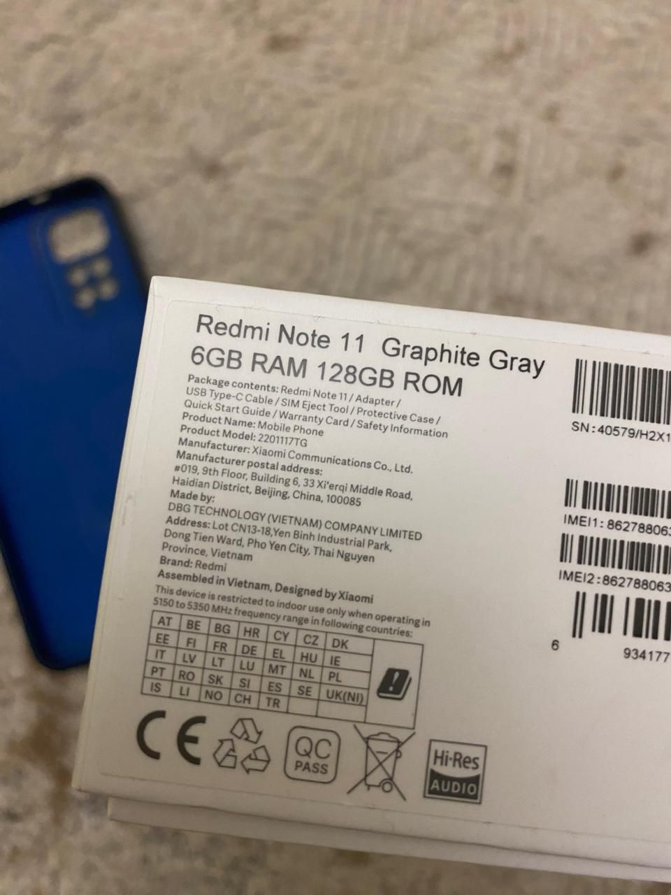 Redmi note 11 6/128 gb: 74 990 тг. - Мобильные телефоны / смартфоны Нуркен  на Olx