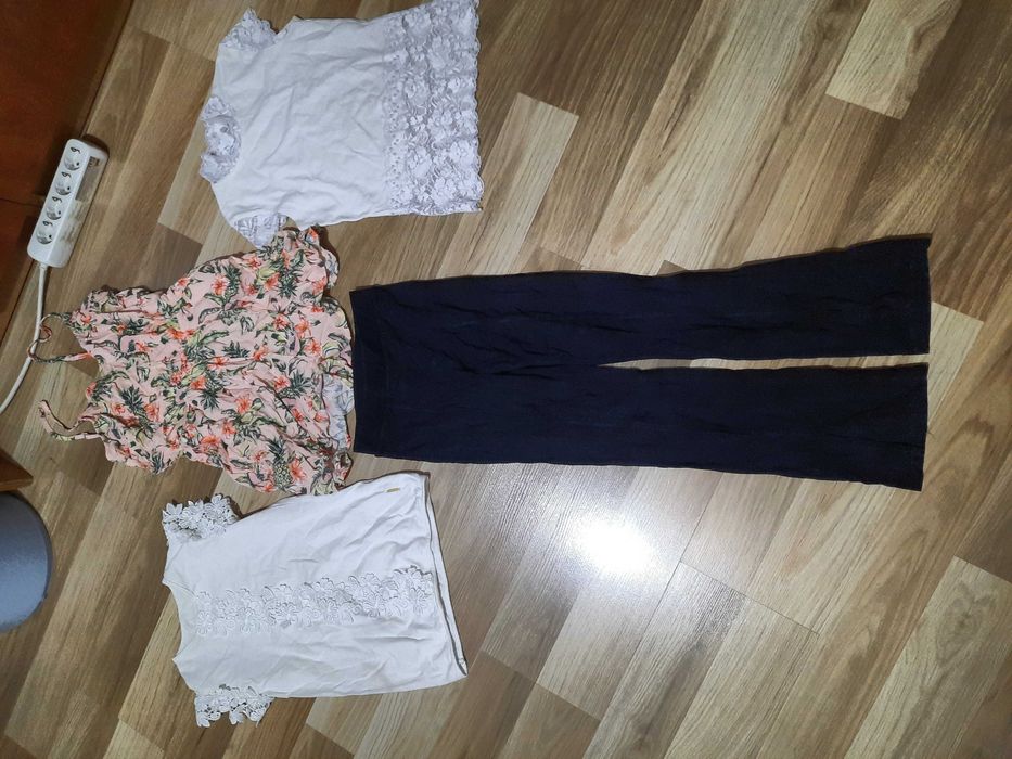 Lot 134 cm  fete haine  tricou