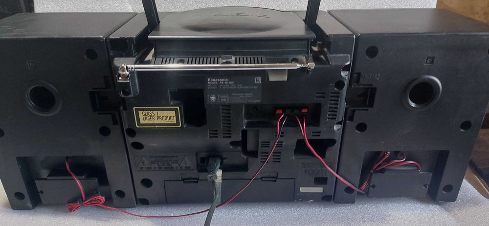 Panasonic RX-DT600 двукасетъчен радиокасетофон със CD плейър