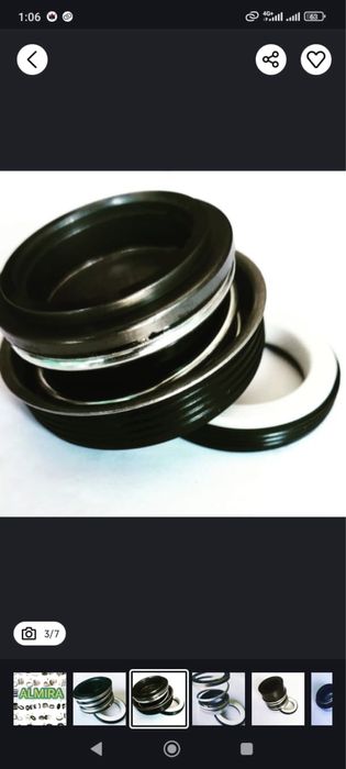 Фибра сальник для насоса