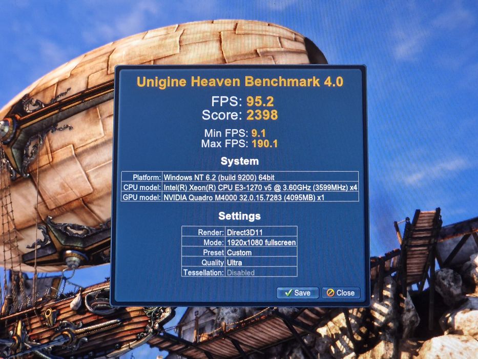 Fortnite Геймърски Компютър/i7 7700/16GB RAM/M.2:256GB/Nvidia M4000 8GB