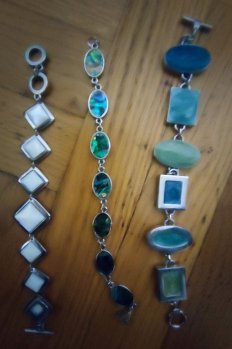 Сребърен пръстен и Гривна